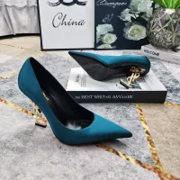 Cheap Yves Saint Laurent YSL High-Heeled Shoes For Women #1341348 Replica Wholesale [$122.00 USD] [ITEM#1341348] on Replica Yves Saint Laurent YSL High-Heeled Shoes