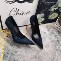 Cheap Yves Saint Laurent YSL High-Heeled Shoes For Women #1341353 Replica Wholesale [$122.00 USD] [ITEM#1341353] on Replica Yves Saint Laurent YSL High-Heeled Shoes