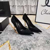 Cheap Yves Saint Laurent YSL High-Heeled Shoes For Women #1341354 Replica Wholesale [$122.00 USD] [ITEM#1341354] on Replica Yves Saint Laurent YSL High-Heeled Shoes