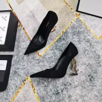 Cheap Yves Saint Laurent YSL High-Heeled Shoes For Women #1341354 Replica Wholesale [$122.00 USD] [ITEM#1341354] on Replica Yves Saint Laurent YSL High-Heeled Shoes