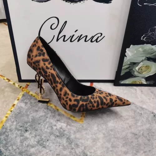 Cheap Yves Saint Laurent YSL High-Heeled Shoes For Women #1341367 Replica Wholesale [$122.00 USD] [ITEM#1341367] on Replica Yves Saint Laurent YSL High-Heeled Shoes