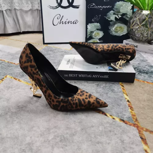 Cheap Yves Saint Laurent YSL High-Heeled Shoes For Women #1341367 Replica Wholesale [$122.00 USD] [ITEM#1341367] on Replica Yves Saint Laurent YSL High-Heeled Shoes