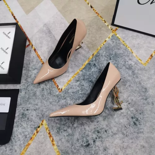 Cheap Yves Saint Laurent YSL High-Heeled Shoes For Women #1341368 Replica Wholesale [$122.00 USD] [ITEM#1341368] on Replica Yves Saint Laurent YSL High-Heeled Shoes