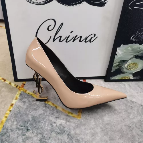 Cheap Yves Saint Laurent YSL High-Heeled Shoes For Women #1341368 Replica Wholesale [$122.00 USD] [ITEM#1341368] on Replica Yves Saint Laurent YSL High-Heeled Shoes