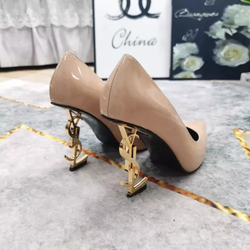 Cheap Yves Saint Laurent YSL High-Heeled Shoes For Women #1341368 Replica Wholesale [$122.00 USD] [ITEM#1341368] on Replica Yves Saint Laurent YSL High-Heeled Shoes