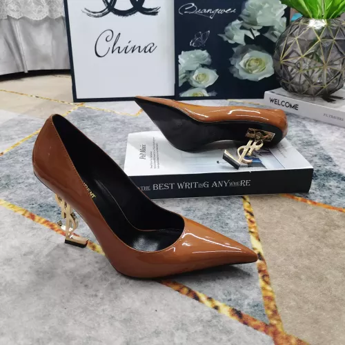 Cheap Yves Saint Laurent YSL High-Heeled Shoes For Women #1341369 Replica Wholesale [$122.00 USD] [ITEM#1341369] on Replica Yves Saint Laurent YSL High-Heeled Shoes