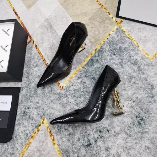 Cheap Yves Saint Laurent YSL High-Heeled Shoes For Women #1341371 Replica Wholesale [$122.00 USD] [ITEM#1341371] on Replica Yves Saint Laurent YSL High-Heeled Shoes