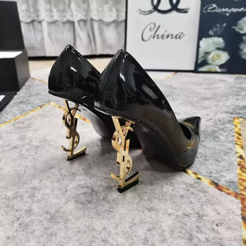 Cheap Yves Saint Laurent YSL High-Heeled Shoes For Women #1341371 Replica Wholesale [$122.00 USD] [ITEM#1341371] on Replica Yves Saint Laurent YSL High-Heeled Shoes