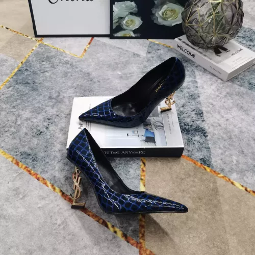 Cheap Yves Saint Laurent YSL High-Heeled Shoes For Women #1341373 Replica Wholesale [$122.00 USD] [ITEM#1341373] on Replica Yves Saint Laurent YSL High-Heeled Shoes