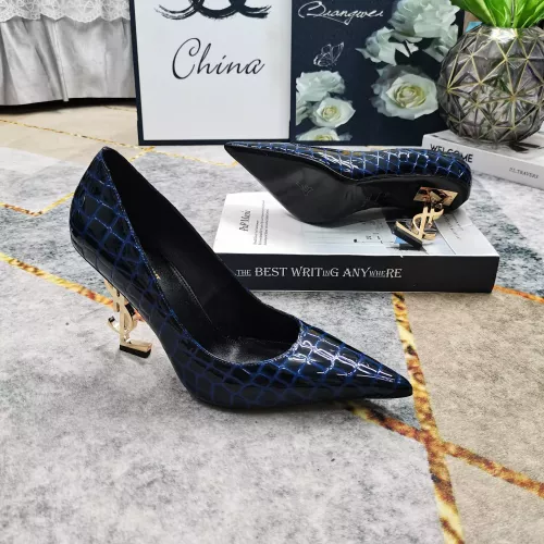 Cheap Yves Saint Laurent YSL High-Heeled Shoes For Women #1341373 Replica Wholesale [$122.00 USD] [ITEM#1341373] on Replica Yves Saint Laurent YSL High-Heeled Shoes