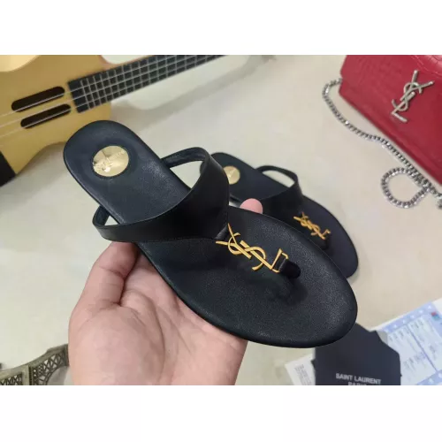 Cheap Yves Saint Laurent YSL Slippers For Women #1341375 Replica Wholesale [$92.00 USD] [ITEM#1341375] on Replica Yves Saint Laurent YSL Slippers