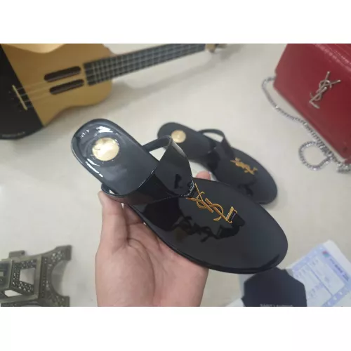 Cheap Yves Saint Laurent YSL Slippers For Women #1341376 Replica Wholesale [$92.00 USD] [ITEM#1341376] on Replica Yves Saint Laurent YSL Slippers