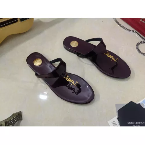 Cheap Yves Saint Laurent YSL Slippers For Women #1341377 Replica Wholesale [$92.00 USD] [ITEM#1341377] on Replica Yves Saint Laurent YSL Slippers