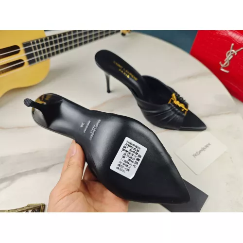 Cheap Yves Saint Laurent YSL Slippers For Women #1341382 Replica Wholesale [$98.00 USD] [ITEM#1341382] on Replica Yves Saint Laurent YSL Slippers