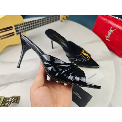 Cheap Yves Saint Laurent YSL Slippers For Women #1341384 Replica Wholesale [$98.00 USD] [ITEM#1341384] on Replica Yves Saint Laurent YSL Slippers