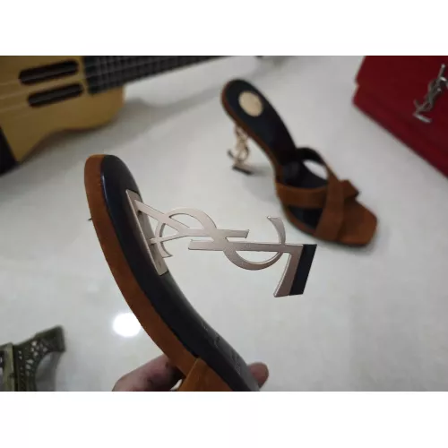 Cheap Yves Saint Laurent YSL Slippers For Women #1341393 Replica Wholesale [$100.00 USD] [ITEM#1341393] on Replica Yves Saint Laurent YSL Slippers
