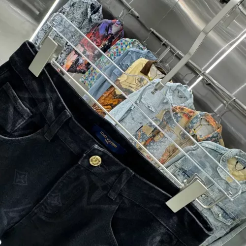 Cheap Louis Vuitton LV Jeans For Unisex #1341402 Replica Wholesale [$52.00 USD] [ITEM#1341402] on Replica Louis Vuitton LV Jeans