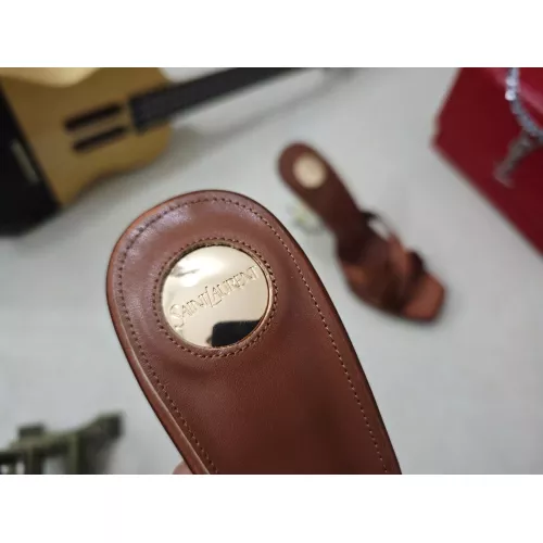 Cheap Yves Saint Laurent YSL Slippers For Women #1341409 Replica Wholesale [$100.00 USD] [ITEM#1341409] on Replica Yves Saint Laurent YSL Slippers
