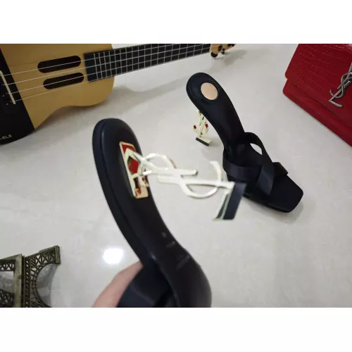 Cheap Yves Saint Laurent YSL Slippers For Women #1341410 Replica Wholesale [$100.00 USD] [ITEM#1341410] on Replica Yves Saint Laurent YSL Slippers