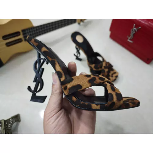 Cheap Yves Saint Laurent YSL Slippers For Women #1341412 Replica Wholesale [$100.00 USD] [ITEM#1341412] on Replica Yves Saint Laurent YSL Slippers