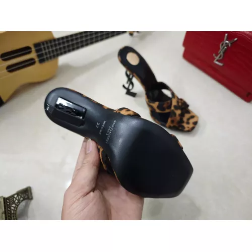 Cheap Yves Saint Laurent YSL Slippers For Women #1341412 Replica Wholesale [$100.00 USD] [ITEM#1341412] on Replica Yves Saint Laurent YSL Slippers