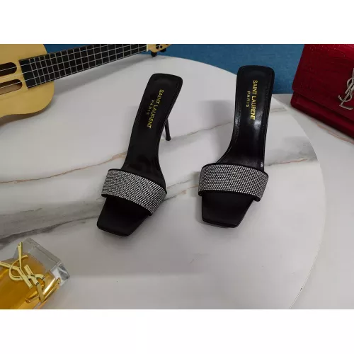 Cheap Yves Saint Laurent YSL Slippers For Women #1341413 Replica Wholesale [$100.00 USD] [ITEM#1341413] on Replica Yves Saint Laurent YSL Slippers