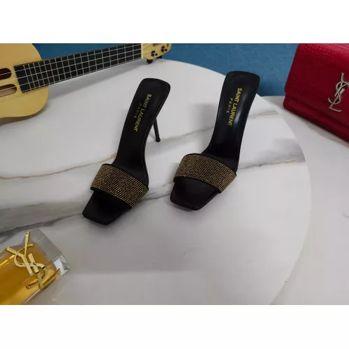Cheap Yves Saint Laurent YSL Slippers For Women #1341414 Replica Wholesale [$100.00 USD] [ITEM#1341414] on Replica Yves Saint Laurent YSL Slippers
