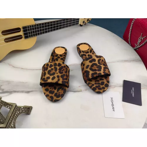 Cheap Yves Saint Laurent YSL Slippers For Women #1341419 Replica Wholesale [$85.00 USD] [ITEM#1341419] on Replica Yves Saint Laurent YSL Slippers