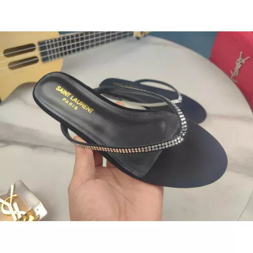 Cheap Yves Saint Laurent YSL Slippers For Women #1341425 Replica Wholesale [$96.00 USD] [ITEM#1341425] on Replica Yves Saint Laurent YSL Slippers
