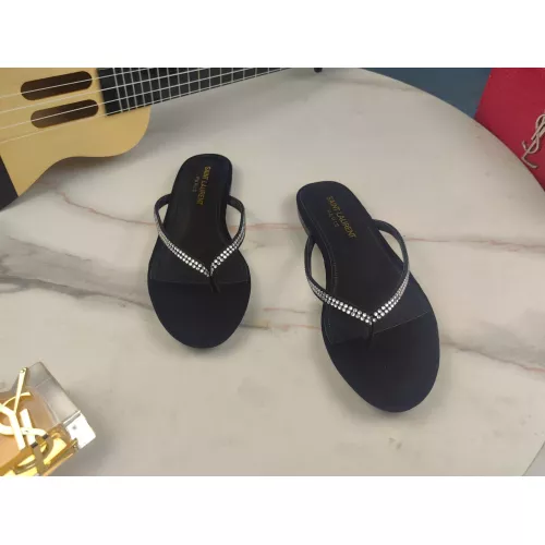 Cheap Yves Saint Laurent YSL Slippers For Women #1341425 Replica Wholesale [$96.00 USD] [ITEM#1341425] on Replica Yves Saint Laurent YSL Slippers