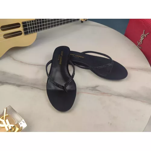 Cheap Yves Saint Laurent YSL Slippers For Women #1341426 Replica Wholesale [$96.00 USD] [ITEM#1341426] on Replica Yves Saint Laurent YSL Slippers