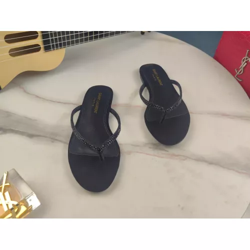 Cheap Yves Saint Laurent YSL Slippers For Women #1341426 Replica Wholesale [$96.00 USD] [ITEM#1341426] on Replica Yves Saint Laurent YSL Slippers