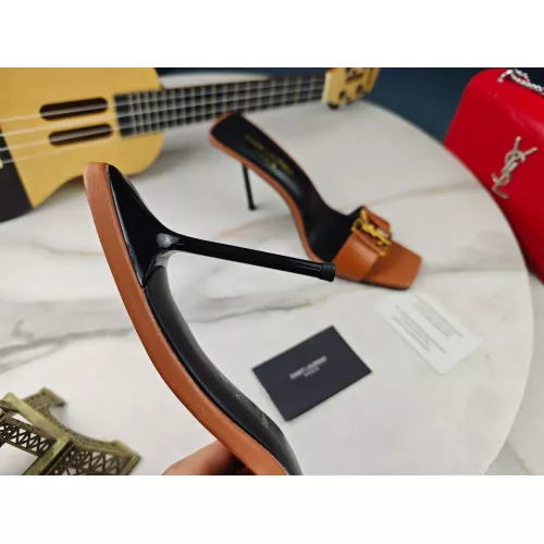 Cheap Yves Saint Laurent YSL Slippers For Women #1341450 Replica Wholesale [$100.00 USD] [ITEM#1341450] on Replica Yves Saint Laurent YSL Slippers