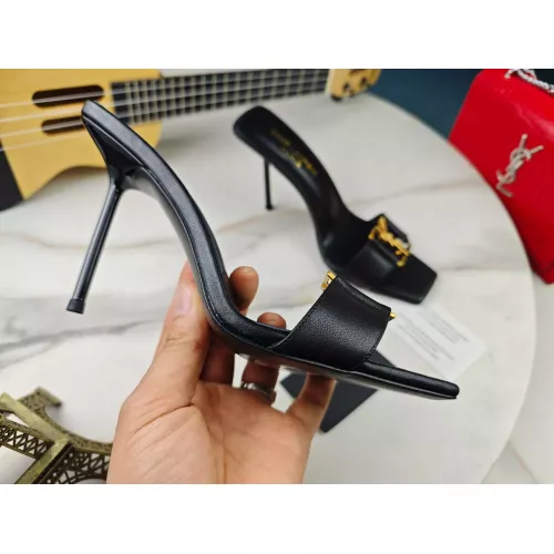 Cheap Yves Saint Laurent YSL Slippers For Women #1341451 Replica Wholesale [$100.00 USD] [ITEM#1341451] on Replica Yves Saint Laurent YSL Slippers