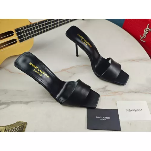 Cheap Yves Saint Laurent YSL Slippers For Women #1341476 Replica Wholesale [$98.00 USD] [ITEM#1341476] on Replica Yves Saint Laurent YSL Slippers