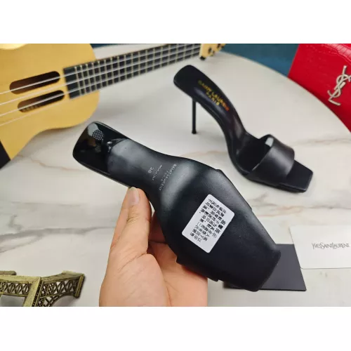 Cheap Yves Saint Laurent YSL Slippers For Women #1341476 Replica Wholesale [$98.00 USD] [ITEM#1341476] on Replica Yves Saint Laurent YSL Slippers