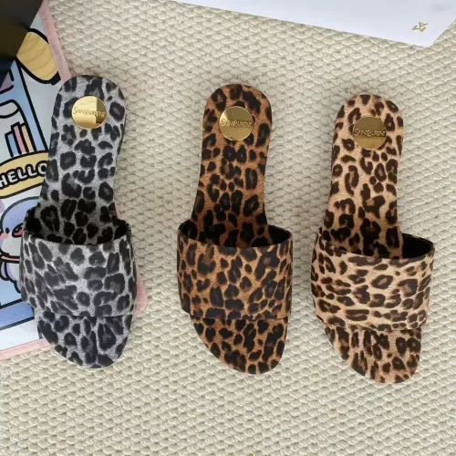 Cheap Yves Saint Laurent YSL Slippers For Women #1341486 Replica Wholesale [$85.00 USD] [ITEM#1341486] on Replica Yves Saint Laurent YSL Slippers