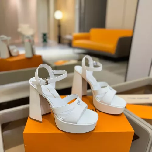 Cheap Louis Vuitton Sandal For Women #1341510 Replica Wholesale [$122.00 USD] [ITEM#1341510] on Replica Louis Vuitton Sandal