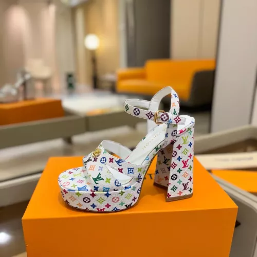 Cheap Louis Vuitton Sandal For Women #1341516 Replica Wholesale [$122.00 USD] [ITEM#1341516] on Replica Louis Vuitton Sandal