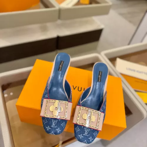 Cheap Louis Vuitton Slippers For Women #1341525 Replica Wholesale [$115.00 USD] [ITEM#1341525] on Replica Louis Vuitton Slippers