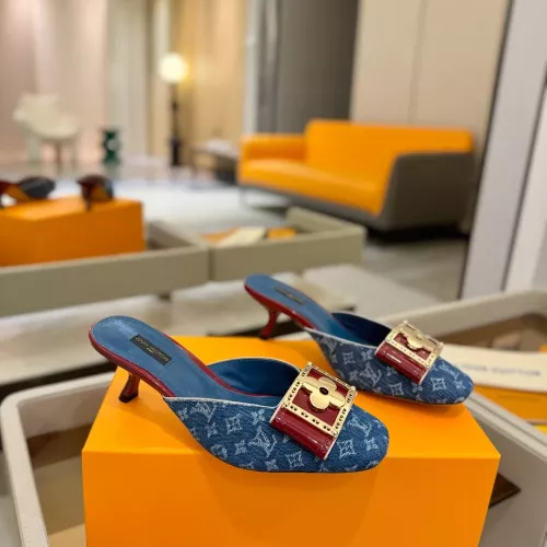 Cheap Louis Vuitton Slippers For Women #1341526 Replica Wholesale [$115.00 USD] [ITEM#1341526] on Replica Louis Vuitton Slippers