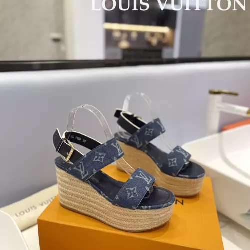 Cheap Louis Vuitton Sandal For Women #1341533 Replica Wholesale [$118.00 USD] [ITEM#1341533] on Replica Louis Vuitton Sandal