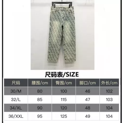 Cheap Fendi Jeans For Unisex #1341535 Replica Wholesale [$52.00 USD] [ITEM#1341535] on Replica Fendi Jeans