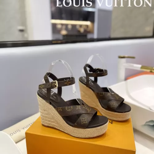 Cheap Louis Vuitton Sandal For Women #1341538 Replica Wholesale [$125.00 USD] [ITEM#1341538] on Replica Louis Vuitton Sandal