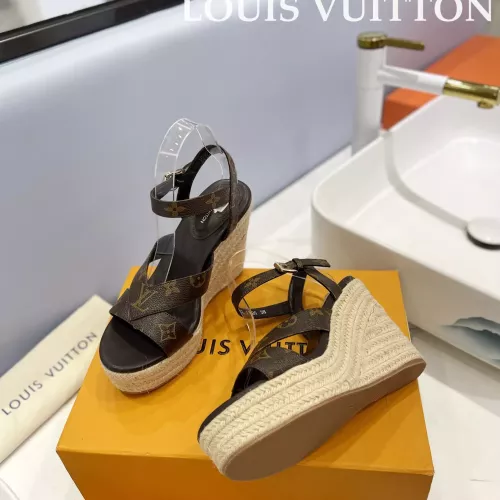Cheap Louis Vuitton Sandal For Women #1341538 Replica Wholesale [$125.00 USD] [ITEM#1341538] on Replica Louis Vuitton Sandal