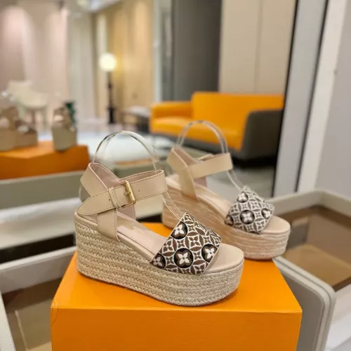 Cheap Louis Vuitton Sandal For Women #1341543 Replica Wholesale [$132.00 USD] [ITEM#1341543] on Replica Louis Vuitton Sandal