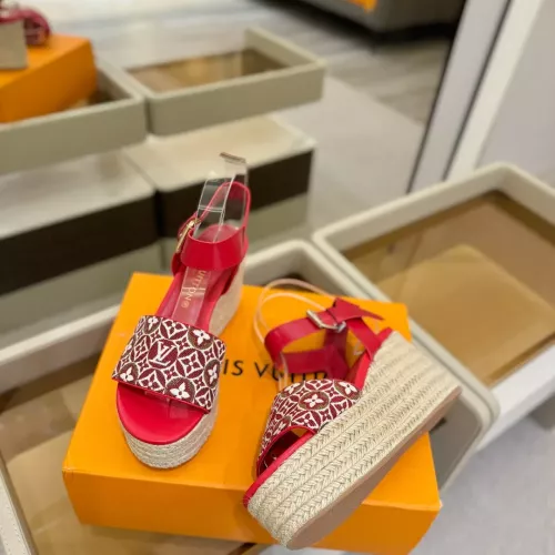 Cheap Louis Vuitton Sandal For Women #1341544 Replica Wholesale [$132.00 USD] [ITEM#1341544] on Replica Louis Vuitton Sandal