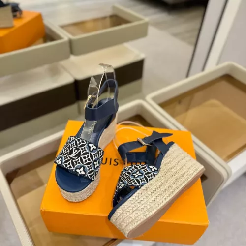 Cheap Louis Vuitton Sandal For Women #1341545 Replica Wholesale [$132.00 USD] [ITEM#1341545] on Replica Louis Vuitton Sandal