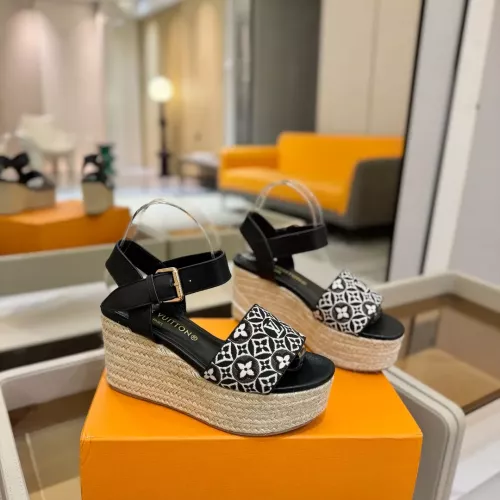 Cheap Louis Vuitton Sandal For Women #1341546 Replica Wholesale [$132.00 USD] [ITEM#1341546] on Replica Louis Vuitton Sandal