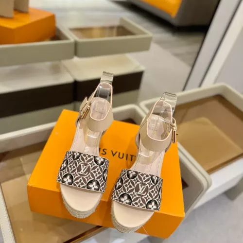 Cheap Louis Vuitton Sandal For Women #1341547 Replica Wholesale [$132.00 USD] [ITEM#1341547] on Replica Louis Vuitton Sandal